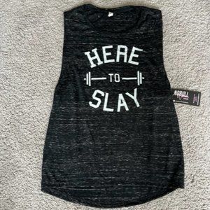 Motivating Muscle Tank Workout Tank Top - Never Worn
